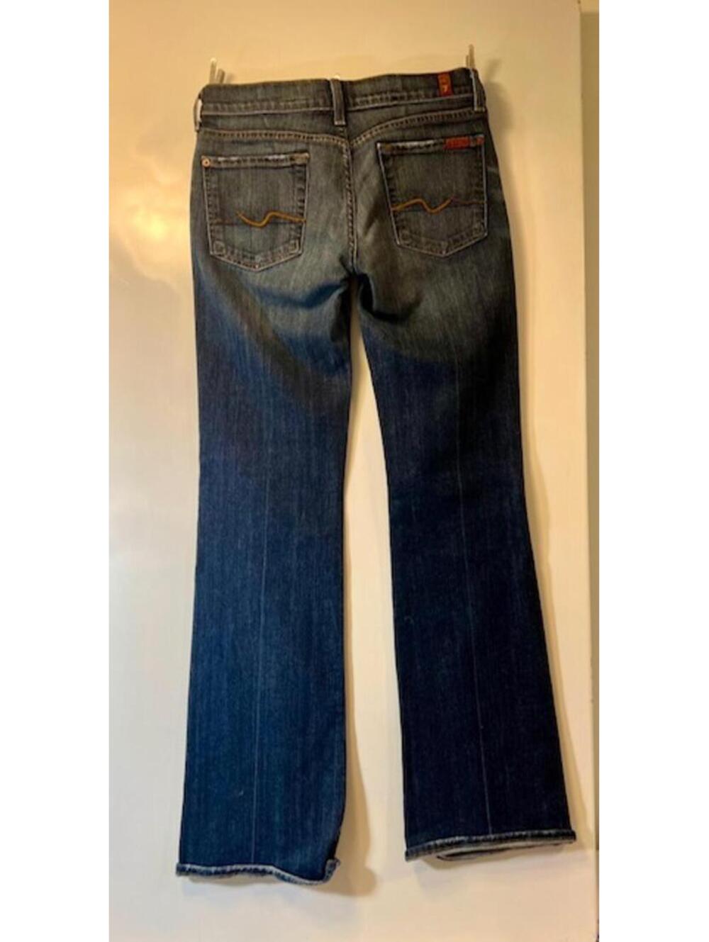 7 For All Mankind Flare Jeans-Size 28 - Picture 6 of 7